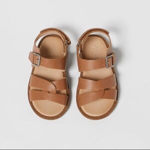 🤎 BABY/ LEATHER SANDALS